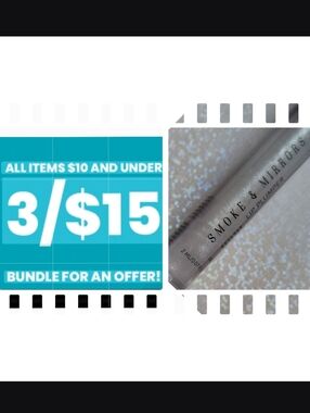 🆕Smoke & Mirrors Shimmering Silver Lip Plumper